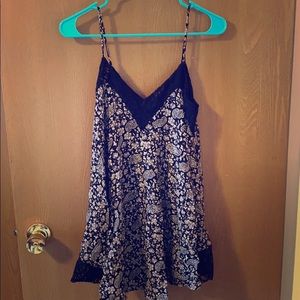 Forever 21 paisley tank tunic